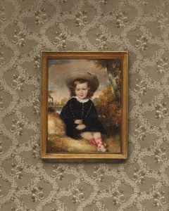 Portrett av Johann II, prins av Liechtenstein, som barn, 1844