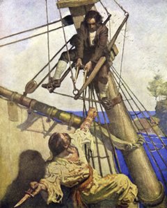 Illustrasjon for Treasure Island