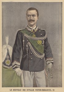 Victor Emmanuel III, den nye kongen av Italia