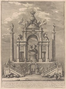 Prima Macchina for Chinea av 1751: Triumfbue for Roger I av Sicilia