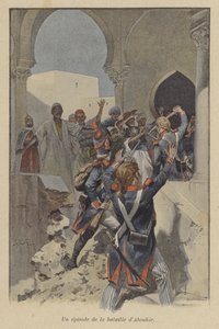 En episode under slaget ved Abukir, Egypt, 1799