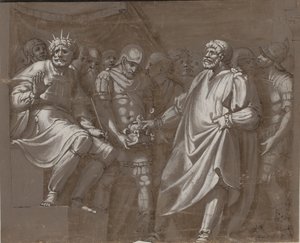 Mucius Scaevola før Porsenna