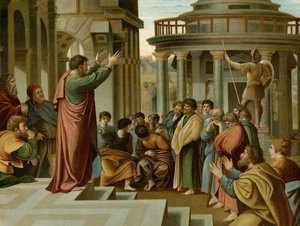 Paulus forkynner i Athen