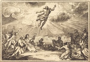Himmelfarten av after Sébastien Le Clerc I