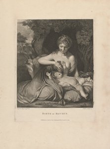 Fødsel av Bacchus av after Sir Joshua Reynolds