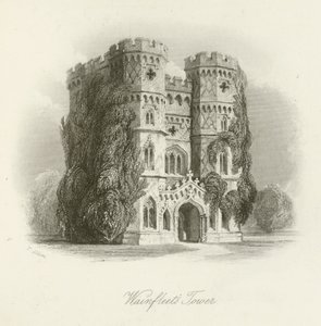 Wainfleets Tower av after Thomas Allom