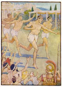I de tidligste tider var et enkelt fotløp den eneste begivenheten av after Walter Crane
