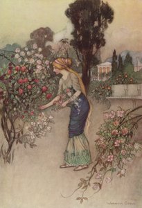 Geoffrey Chaucer, The Knights Tale av after Warwick Goble