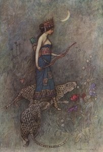 Geoffrey Chaucer, Munkens fortelling av after Warwick Goble