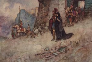 Geoffrey Chaucer, Troilus og Criseyde av after Warwick Goble