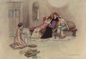 Geoffrey Chaucer, Troilus og Criseyde av after Warwick Goble