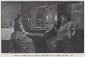 Bushrangeren Morgan nyter en musikalsk godbit av after William Hatherell