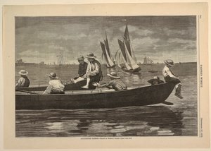 Gloucester Harbor, fra Harper's Weekly, 27. september 1873, s. 844 av after Winslow Homer
