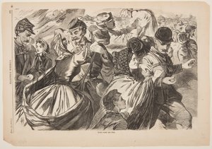 Hjem fra krigen av after Winslow Homer