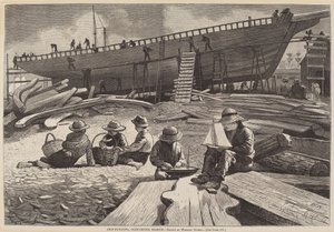 Skipsbygging, Gloucester havn
