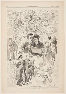 St. Valentinsdag – Den gamle historien i alle land av after Winslow Homer