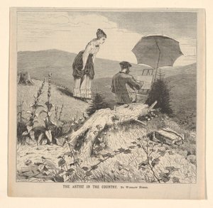The Artist in the Country, fra Appletons
