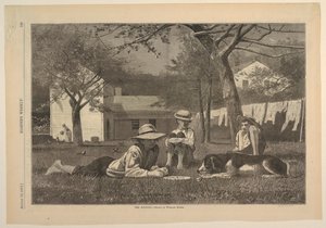 Middagen av after Winslow Homer