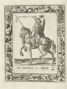 Mamluk til hest av anonymous (attributed to)