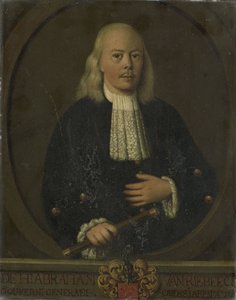 Portrett av Abraham van Riebeeck, generalguvernør i Nederlandsk Øst-India