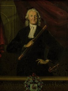 Portrett av Mattheus de Haan, generalguvernør i Nederlandsk Øst-India