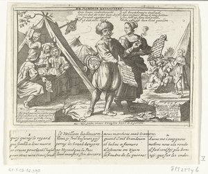 De modige bataverne, 1673 The Brave Bathaviers / Le Vaillans battaviers (tittel på objekt) Seks franske tegneserier av nederlendere fra 1673 (serietittel)