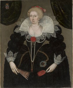 Portrett av Susanne le Royer de Brisolliéres av anonymous 