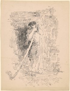 Bonde av attributed to Edward Moran