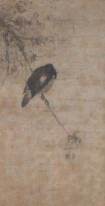 Willow og Magpie av attributed to Fachang Muqi