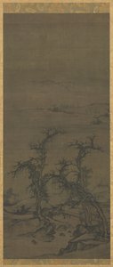 Å bære en Qin på besøk av attributed to Luo Zhichuan
