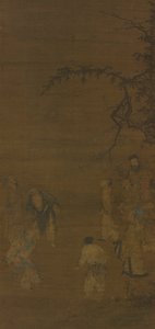 Fotballspillerne av attributed to Ma Yuan