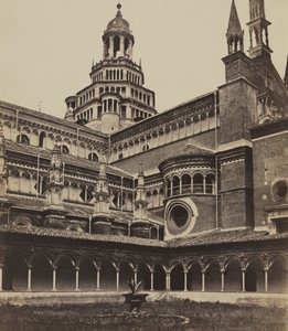 Det lille klosteret i klosteret i Pavia av attributed to Maurizio Lotze