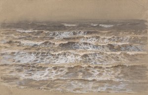 Studie av bølger av attributed to Samuel Palmer