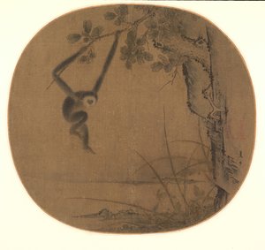 Svingende Gibbon av attributed to Xia Gui