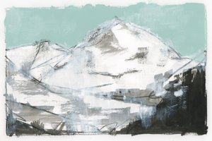 Abstrakte fjelltopper av cartissi
