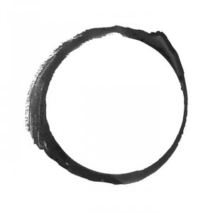 Abstrakt Zen-sirkel av cartissi