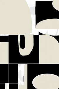 Flytende geometrisk abstrakt av cartissi