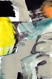 Levende, abstrakt energi av cartissi