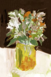 Fargerik blomsterbukett av cartissi