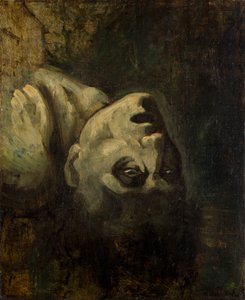 Hodet til en druknet mann av circle of Théodore Géricault