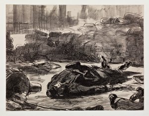 Borgerkrig av Édouard Manet