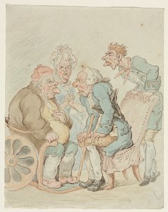 Doktor av imitator of Thomas Rowlandson