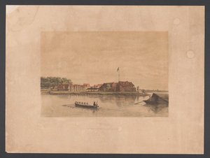 Fort Zeelandia i Paramaribo Surinam. Utsikt over Fort Zelandia i Paramaribo (tittel på objekt) Vestindia (serietittel på objekt) Utsikt fra Nederland