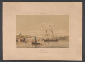 Willemstad havn Curacao. Køy til krigsskip i havnen (tittel på objekt) Vestindia (serietittel på objekt) Utsikt fra Nederland