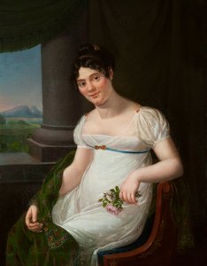Halvlengde portrett av La Duchesnois