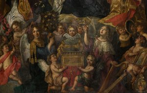 Sognekirke (Sint-Walburgakerk). Maleri. Nicolas De Liemaeckere.