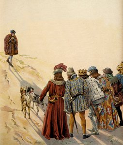 Frankrikes historie i middelalderen (middelalderen): Greve av Charolais (den gang Karl Temeraire (1433-1477), Francois II, hertug av Bretagne (1433-1488), Karl av Frankrike, hertug av Berry og bror til kongen (1446-1472), Johannes II, hertug av Bourbon (14 av pseudonym for Onfray de Breville Jacques Job