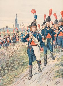 Jacques Marie Gaston Onfroy de Breville dit JOB (1858-1931) - Franske tropper holdt til enhver tid: Strasbourg Pontonniers (1793), Privat samling av pseudonym for Onfray de Breville Jacques Job