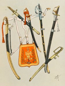 Jacques Marie Gaston Onfroy de Breville dit JOB (1858-1931) - Antrekk av franske tropper til enhver tid: Arms of Troops, Group 1, Private Collection av pseudonym for Onfray de Breville Jacques Job