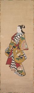 Kurtisane av studio of Kaigetsudō Ando
